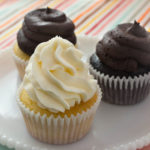 Just Vegan (not GF) Cupcake (Chocolate and Vanilla)