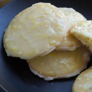 Chilled lemon ricotta cookies