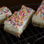 Frosted Sugar Cookie Bars
