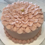 Champagne Cake with Raspberry Buttercream